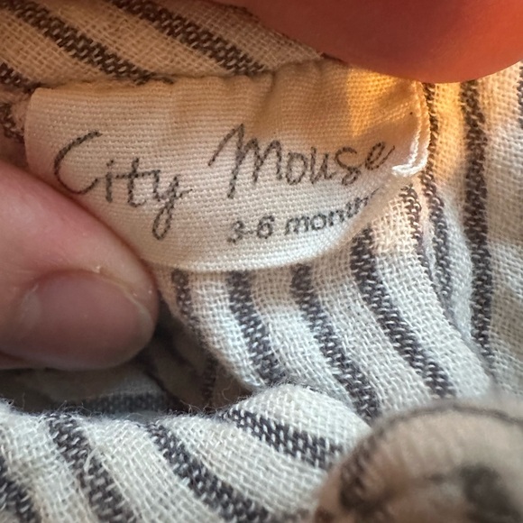 3-6mo. Organic Cotton Romper - Picture 5 of 5